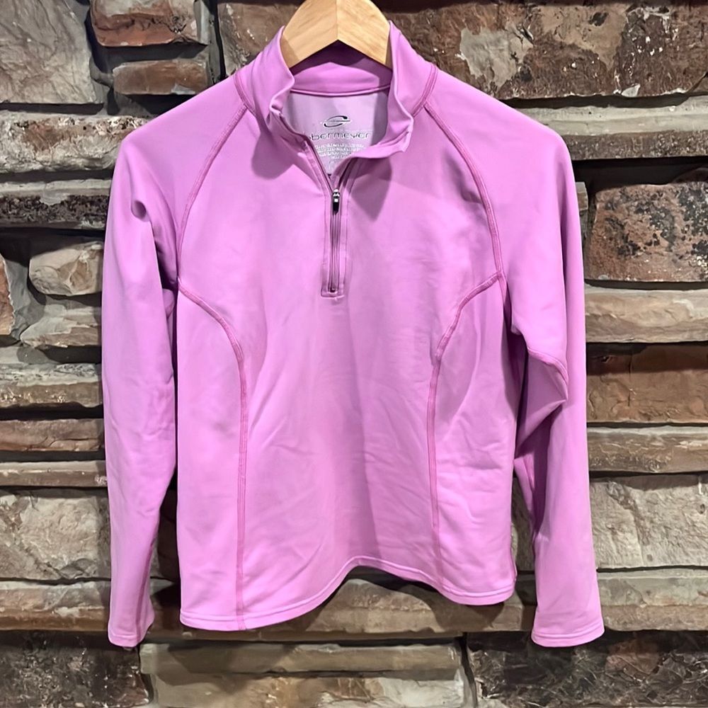 Obermeyer Pale Purple Quarter Zip Base Layer Pullover